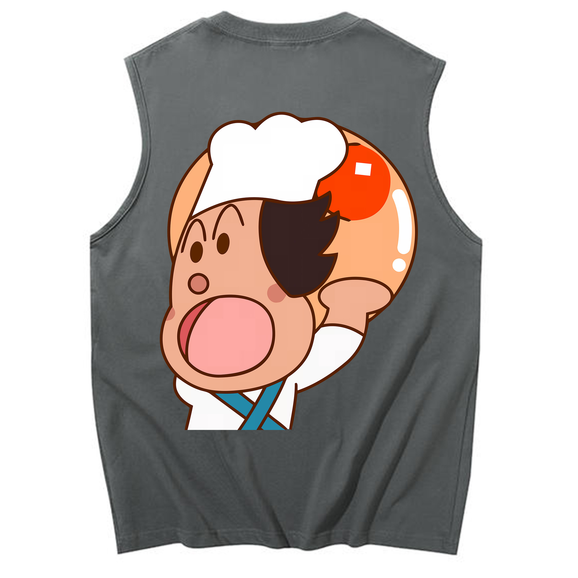 （画像用） アンパンマン Anpanman コットン100％タンクトップ（背面プリント）
